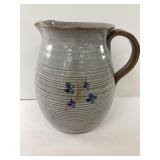 Ll Owenï¿½s Signed Salt Glazed Pitcher