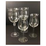 Four Wine Glasses