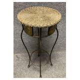 Wicker Top Fern Stand