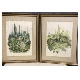Pair of Portraits of Nature by James Lockhart