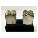 Godinger Silver Plate Salt and Peppers