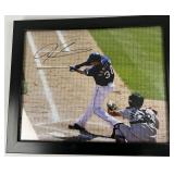 Autographed Framed Photo Josh Hamilton