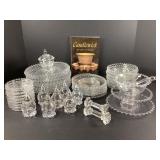 Glass Candlewick Set