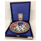 Hisar Cini Turkish Iznik Plate