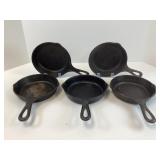 Five Small Skillets