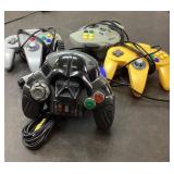 Vintage Nintendo 64 Controllers and Star Wars