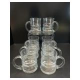Set of Eight Vintage Beer Mugs