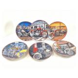 Franklin Mint Motorcycle Plates