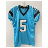 Autographed Rico Dowdle Carolina Panthers Jersey