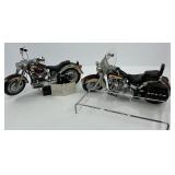 Two Harley Davidson Fat Boy 1998 Models