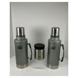 Two Stanley 100th Anniversary Edition Thermos