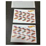 Collector Hot Wheels Stamps