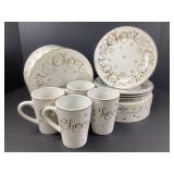 Cheer Plates and Mugs