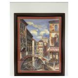 Framed Decorative Oil Painting on Canvas
