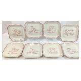 Farm Animal Plate Set