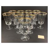 Lenox Gold Rimmed Glasses