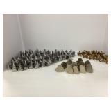 Pewter, Brass and Silver Plated Napkin Rings