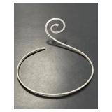 Hammered Sterling Silver Necklace