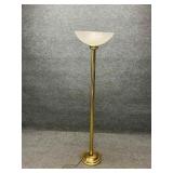 Vintage Brass Floor Lamp