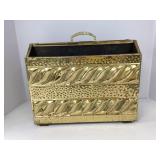 Brass Magazine Rack