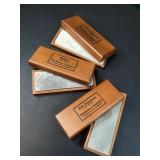 Three Wet Stone Blocks