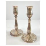 Weighted Sterling Silver Candlesticks
