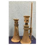 Vintage Cast Iron Railroad Screw Jacks