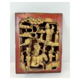 High-Relief Wood Carving