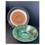 Pottery Bowl and Plate