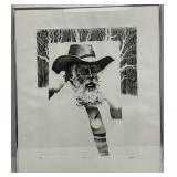 Signed and Numbered Etching