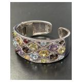 Sterling Cuff Bracelet, Michelle Alba