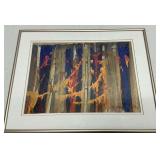 Signed Abstract Serigraph