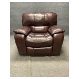 Faux Leather Rocker Recliner