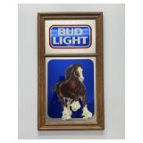Vintage Plastic Bud Light Sign