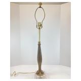 Vintage Brass and  Acrylic Lamp