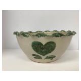 Ellis Signed Greenheart Sponge Ware