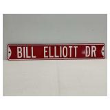 NASCAR Bill Elliott Street Sign