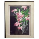 Pink Orchid Screen Print