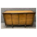 Mid Century Six Drawer Dresser