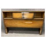 Mid Century Bookcase Headboard