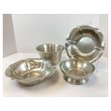 Pewter Serving Set