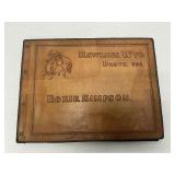 Vintage Western Leather Photo Album