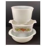 Casserole and Mixing Bowls