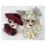 Ceramic and Lace Face Masks