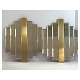 Pair of Decocrator Wall Mirrors
