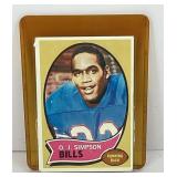 1970 OJ Simpson Rookie Card