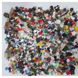 Vintage Sewing Buttons With Spools
