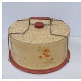 Metal Cake Carrier with Handle