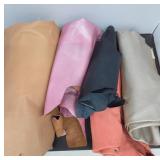 Rolls of Leather Material