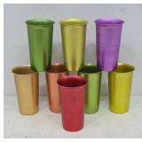 Heller Aluminum Tumblers with Minor Rim Dents